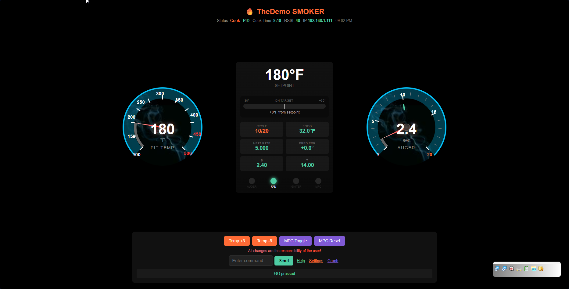 BBQ Smoker Controller